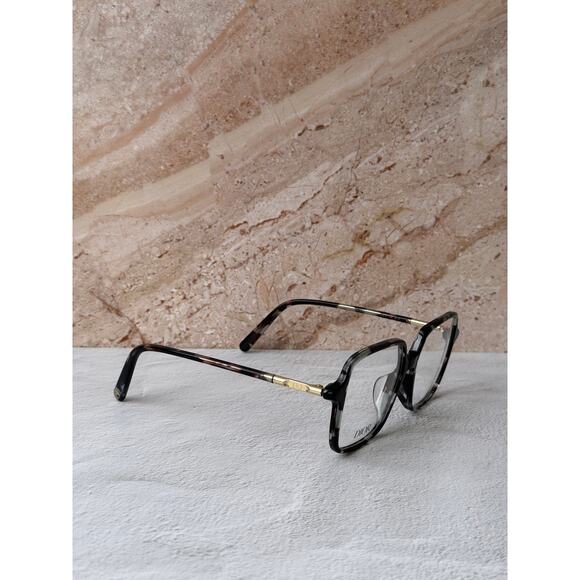 NEW Dior Mini CD O S2F Square Eyeglasses Frames Havana Grey main image 2